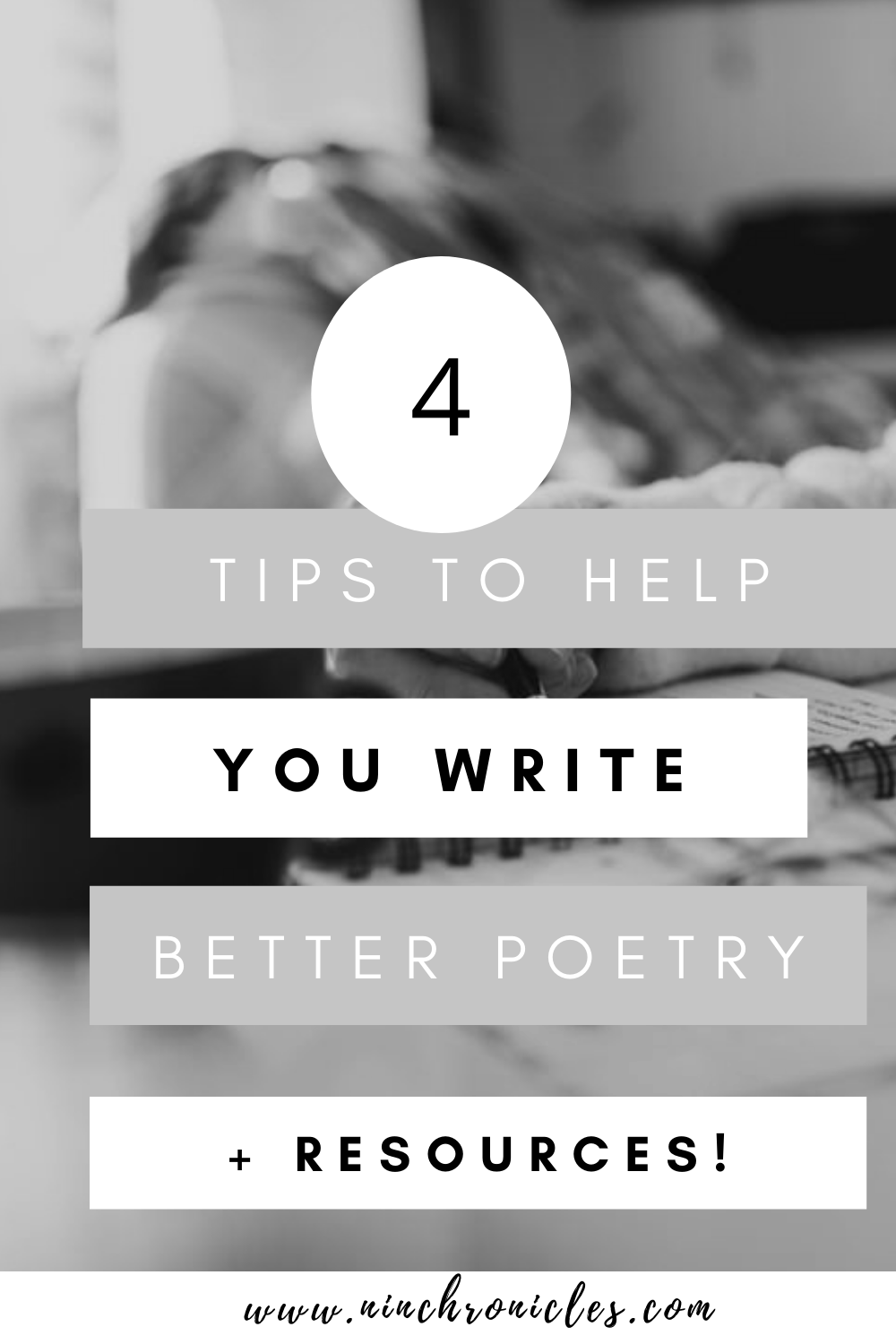 How to Write Better Poetry