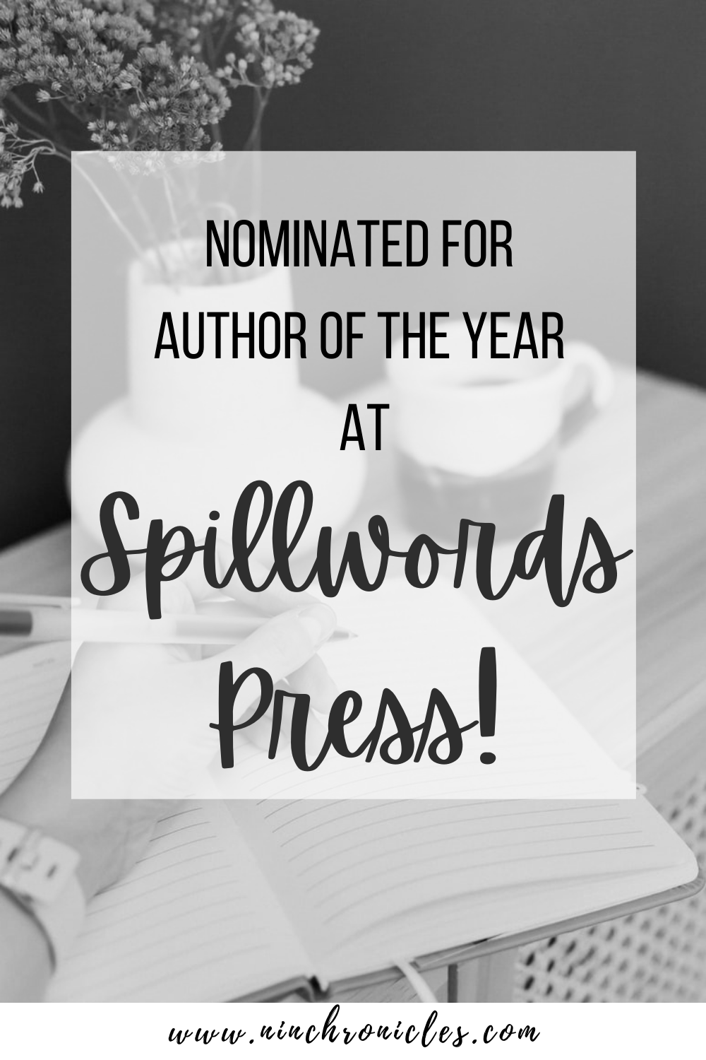 Nominated for Author of the Year at Spillwords Press!
