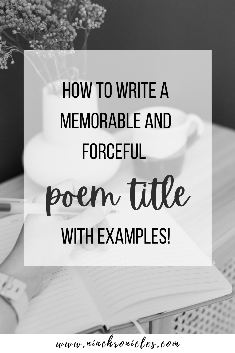 How to write a Memorable Poem Title